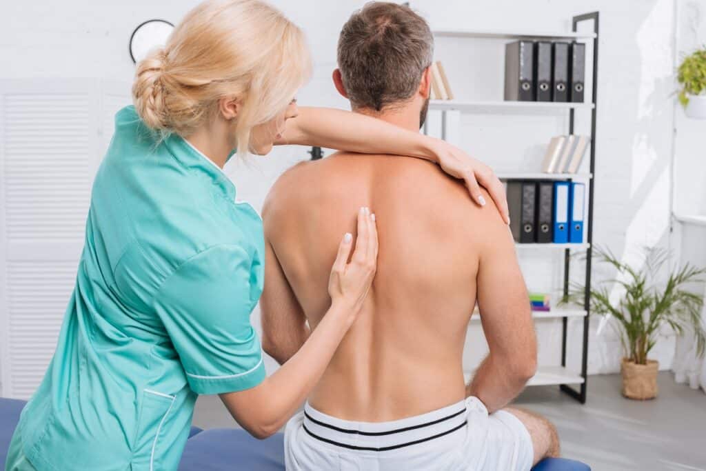 Chiropractic adjustment