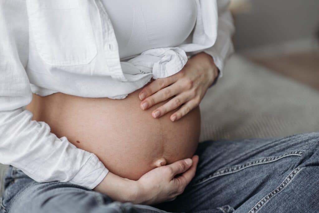 pregnant woman